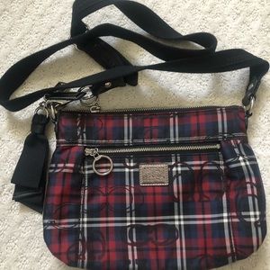 COACH plaid crossbody